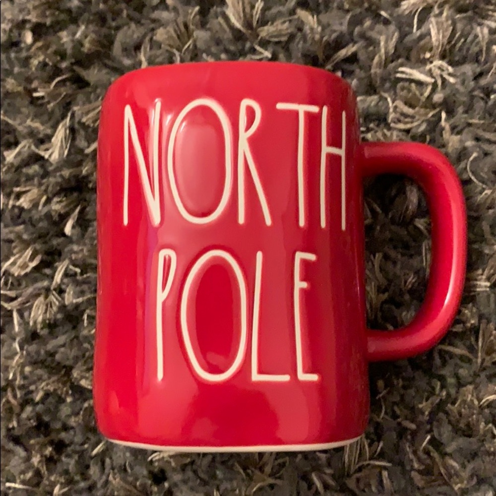 Rae Dunn North Pole mug
